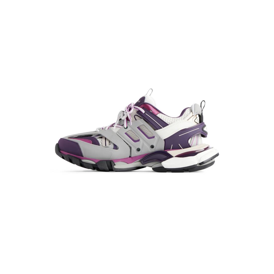 Women’s Track Sneaker in Grey/purple - Image 4